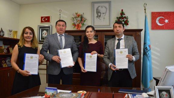 İlçe Milli Eğitim Müdürlüğümüz, Kazakistan Okul Öncesi Kurumları Derneği, Hazar Eğitim ve Bilimsel Araştırma Merkezi  ve Kazakistan Cumhuriyeti Almatı İl Eğitim Müdürlüğü arasında protokol imzalandı.