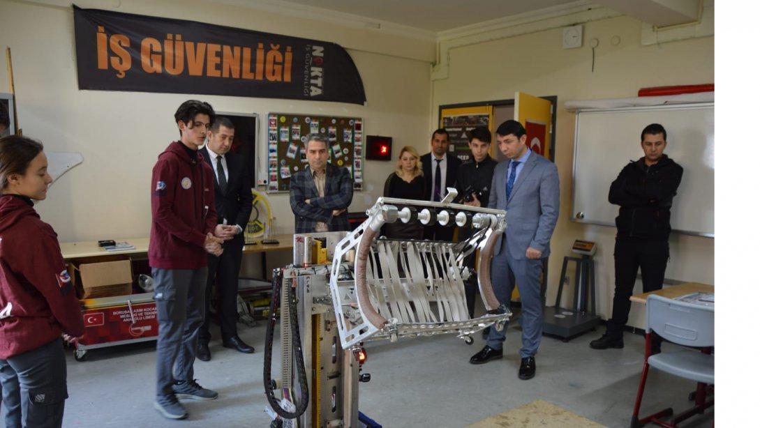 Kaymakam Karagül'den Esenyurt Borusan Asım Kocabıyık Mesleki ve Teknik Anadolu Lisesi'ne Ziyaret