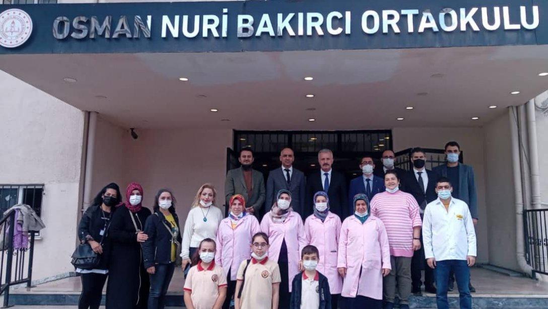 Osman Nuri Bakırcı Ortaokulu'na Ziyaret 