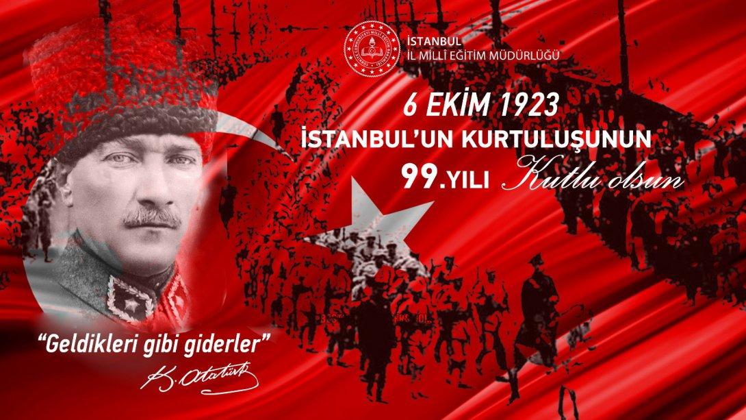 6 Ekim 1923 İstanbul'un Kurtuluşu 
