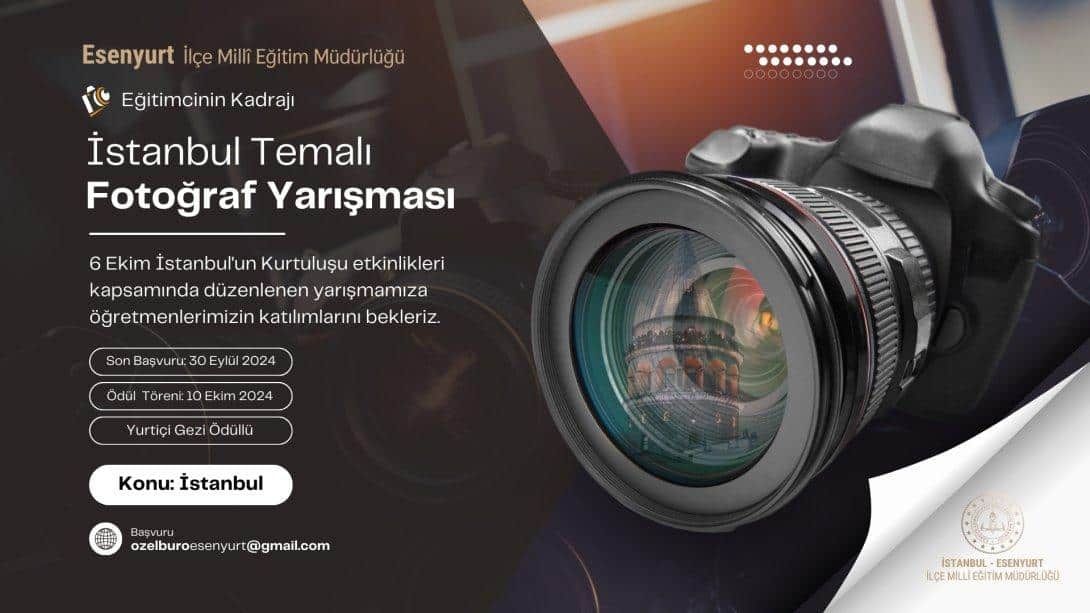 İSTANBUL TEMALI FOTOĞRAF YARIŞMASI DUYURUSU